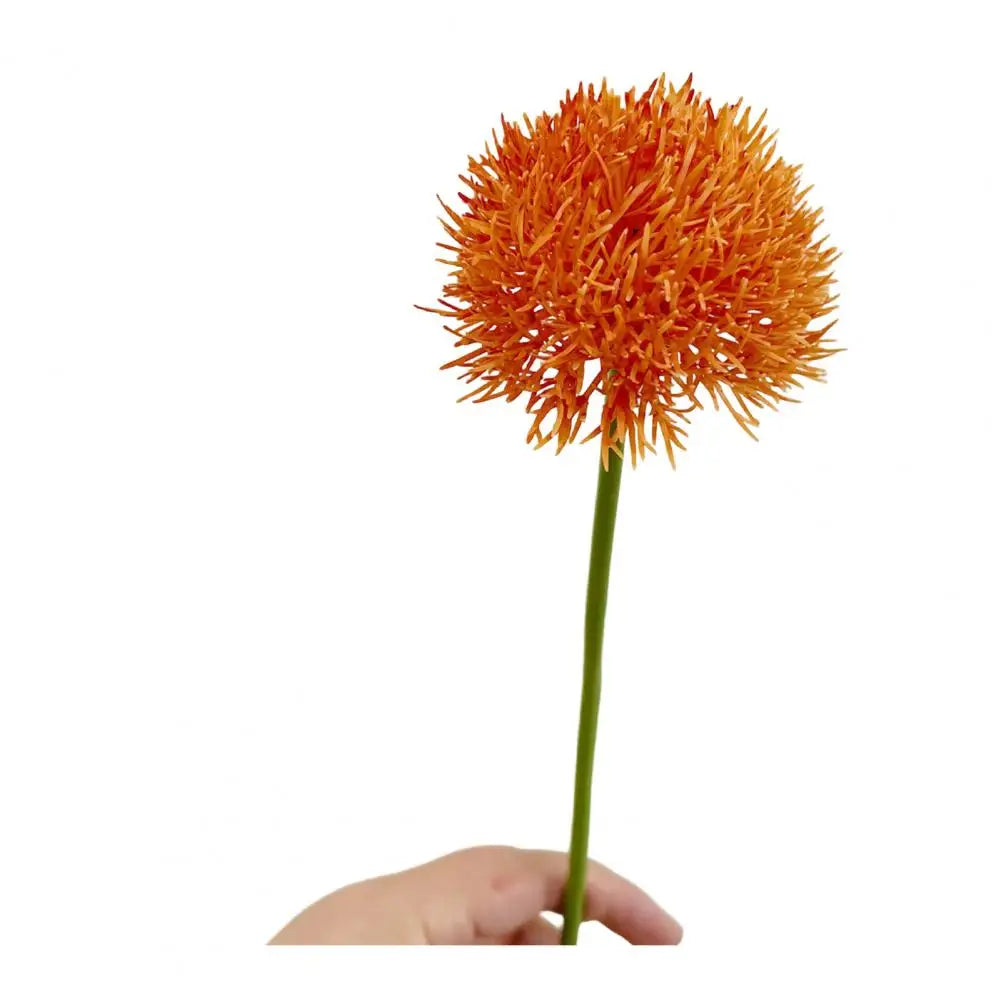 bouquet artificiel moderne vert orange décoration intérieure maison festives