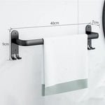 porte serviettes mural noir anti rust porte serviettes bain organisateur salle bain moderne