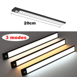 lampe led rechargeable détecteur mouvement aimants couleurs blanc beige noir moderne minimaliste
