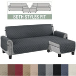 housse canapé polyestère gris diamond check élastiques moderne salon lavable machine