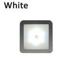 veilleuse led rectangle adhésive moderne capteur mouvement piles aaa blanc