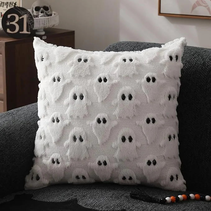 housses coussins géométriques boho chic beige motifs floraux adhésifs tassel opaques