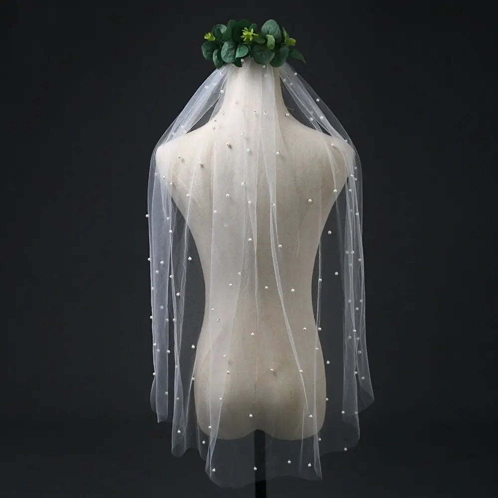 voile mariée blanc classique bord coupé monocouche féminin adulte élégant translucent erotique