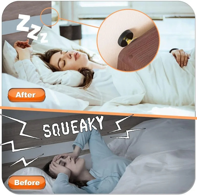 fixateur lit réglable anti secouement support métallique adhésif pads antidérapants vis entretoise filetée moderne