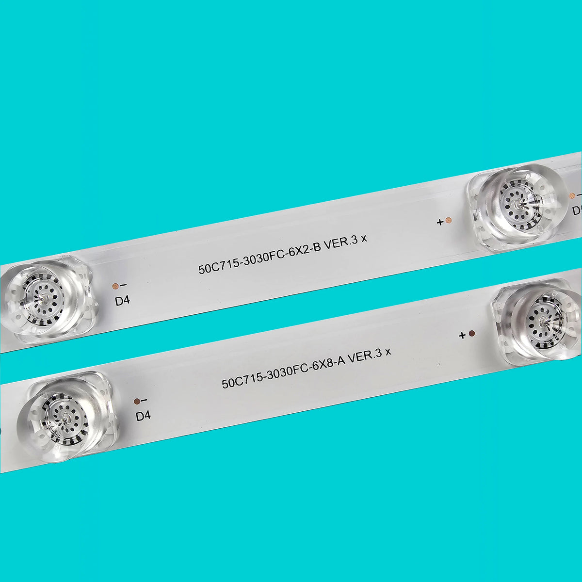 bande lumineuse led blanc moderne connecteurs led intégrés opaques technologie 10 pièces