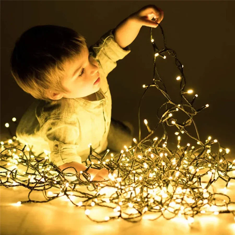 Guirlande lumineuse étanche pour Noël