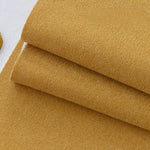 serviettes velours polyester imperméable moderne blanc beige vert gris bleu uni respectueux environnement