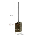 ensemble accessoires salle bain marbre naturel moderne distributeur savon porte brosse boîte mouchoirs