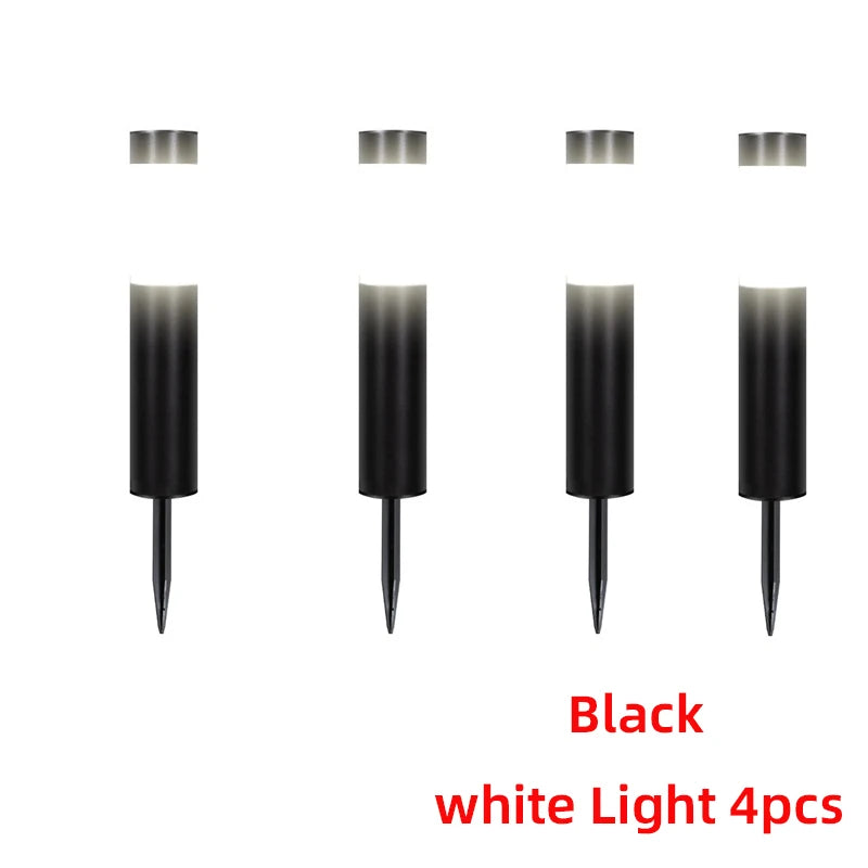 lumière solaire extérieure moderne étanche jardin cheminée ip65 waterproof led