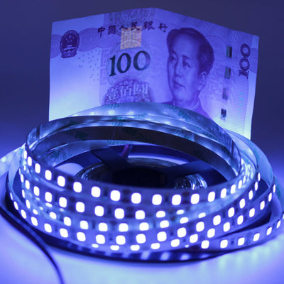 Bande LED UV 12V étanche 395nm pour décoration intérieure