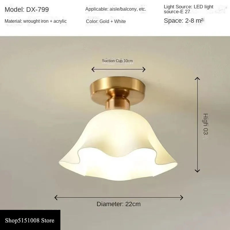 lampe moderne blanc doré rayures horizontales opacité éclairage quotidien led verre fer