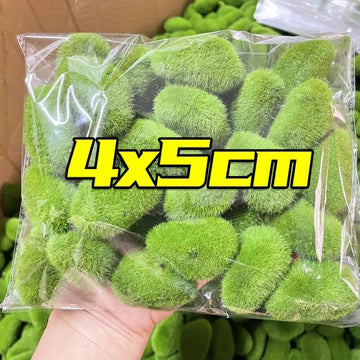 pierres artificielles mousse vert herbe naturelle extérieur jardin decoration pieces 50