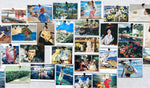 cartes postales artistes classiques divers motifs clips inclusion pack thirty pieces