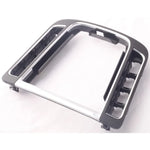 pièce auto console centrale cadre levier vitesse noir gris argent chromé moderne