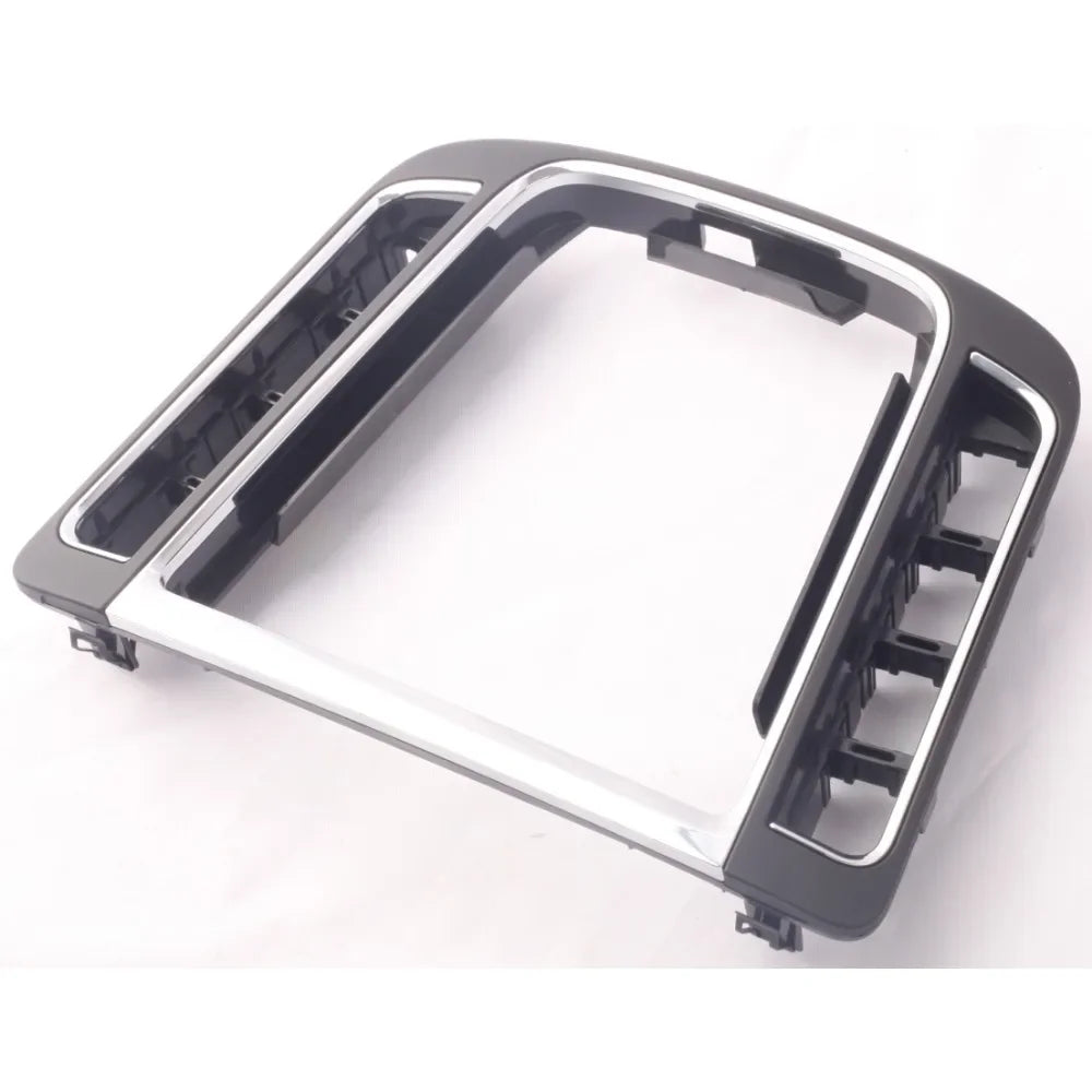 pièce auto console centrale cadre levier vitesse noir gris argent chromé moderne