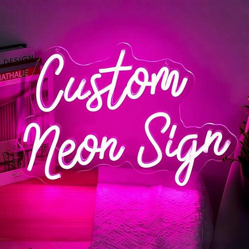 enseigne led neon personnalisee luminaire mural decoratif moderne maison cadeau anniversaire mariage