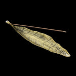 cendrier artisanal doré poissons motifs géométriques salon vintage