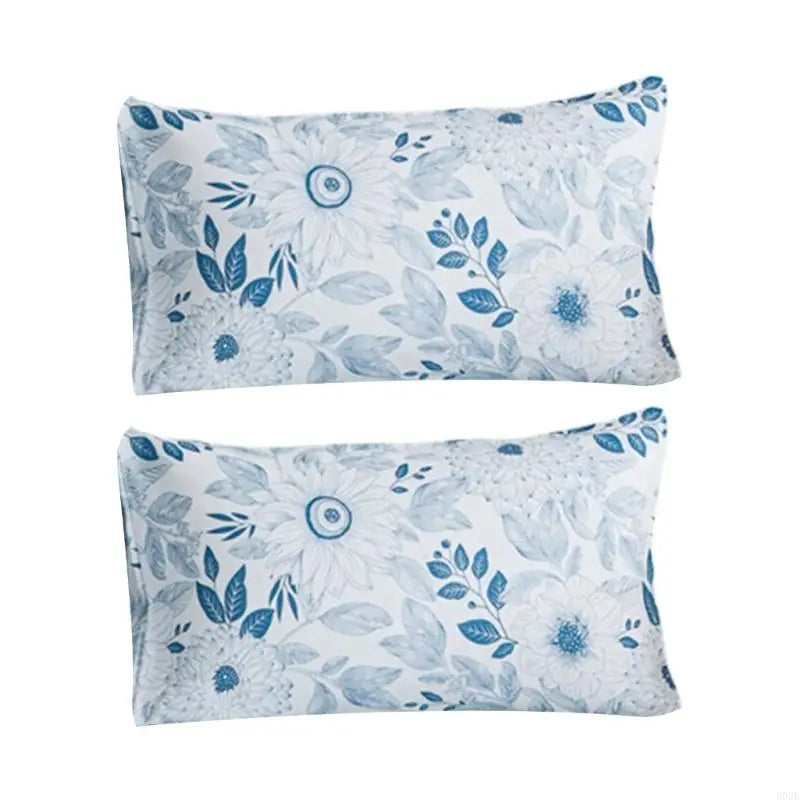 parure lit drap housse taies d'oreiller motif fleurs moderne élégant