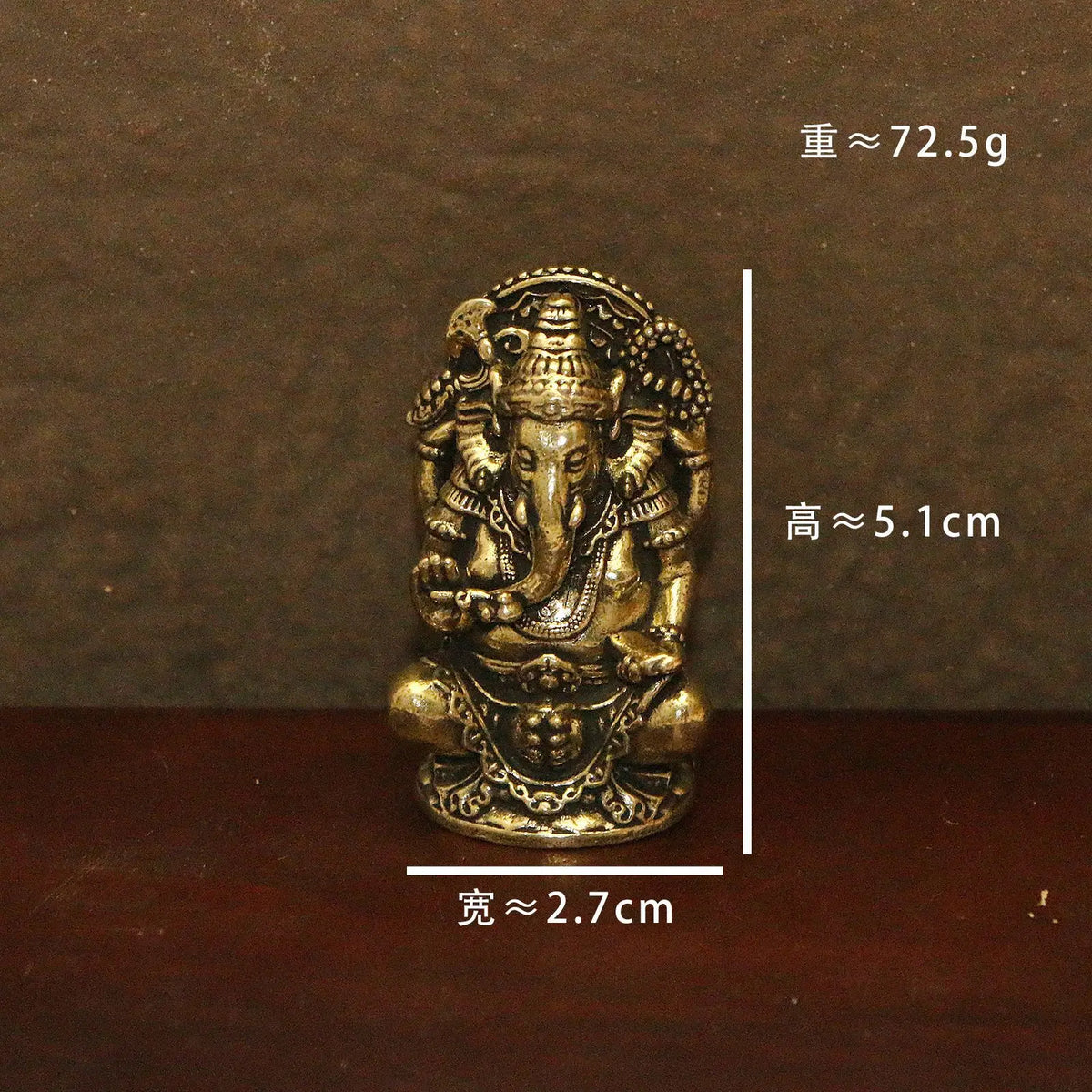 statues ganesha bronze doré sculptures détaillées motifs floraux traditionnel hindou maison