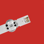bande led rétro éclairage blanc connecteur moderne 6v 835mm 1kit 5pcs