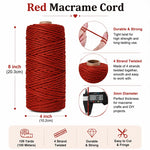 corde macramé coton nylon blanc rose bleu rouge vert marron gris colorées torsadé