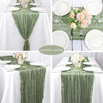 serviette table verte moderne rayures verticales élégante fixée ruban occasion festive anniversaire noël halloween