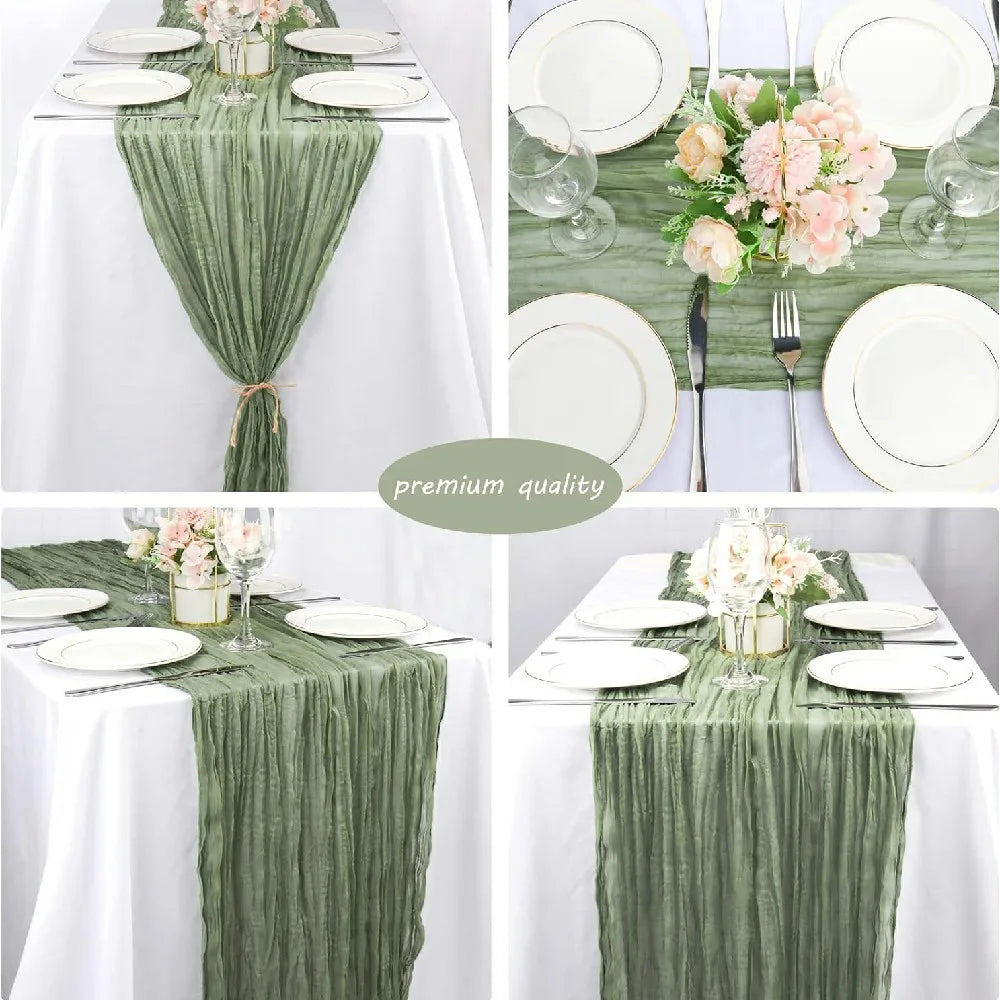 serviette table verte moderne rayures verticales élégante fixée ruban occasion festive anniversaire noël halloween