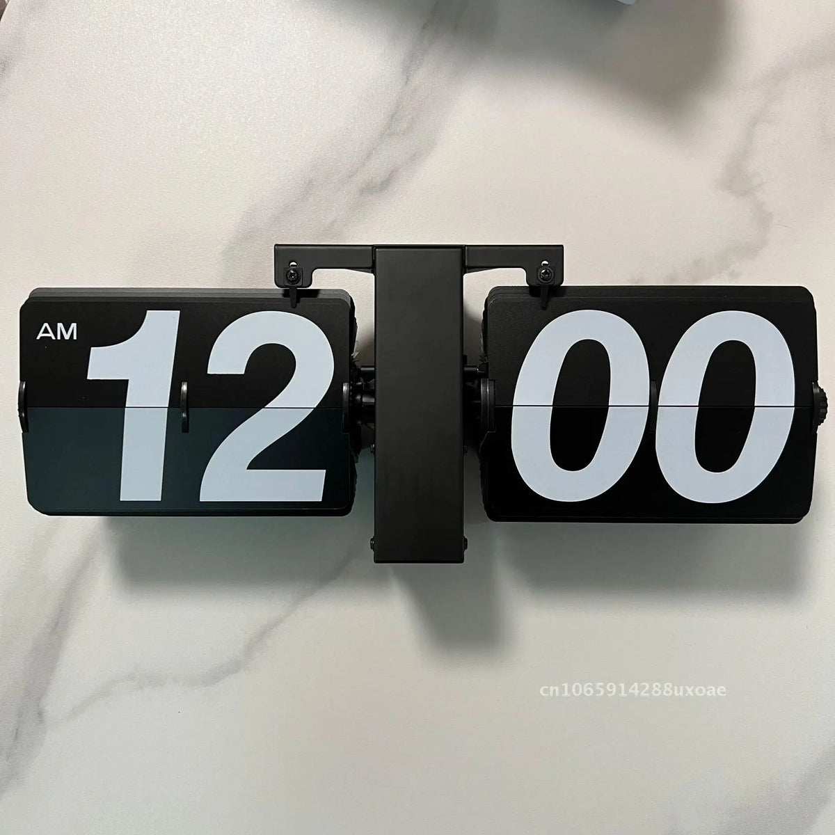 horloge murale quartz flip numérique horloge bleue moderne horloge blanche rétro horloge grise numérique