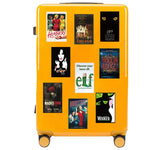 autocollants musique broadway théâtre enfants stickers illustrés adhésifs variés couleurs opaques
