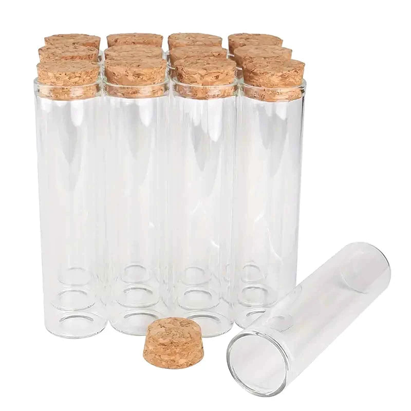 vase transparent souvenir chats bouteille verre liège aiguilles arbre chat décoration mémorial