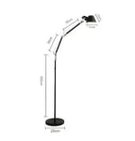 lampe moderne argentée réglable sans filaire opaquer nordiqueTouchable switch