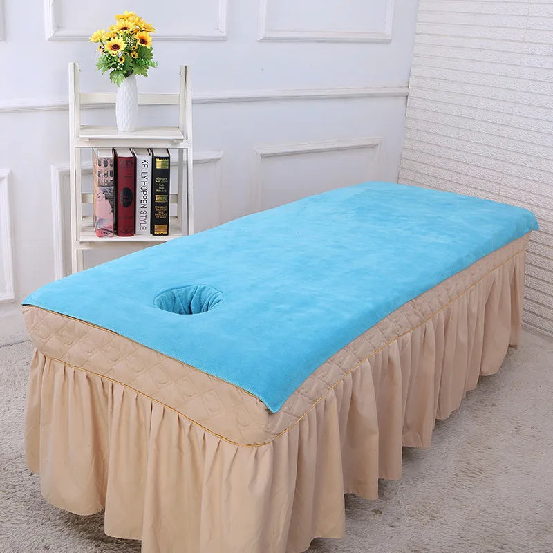 coussin massage rectangulaire microfibre motif quadrillé confortable spa bien être