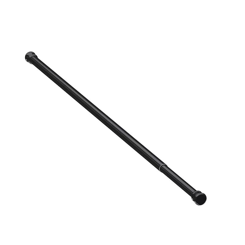 tige rideau noire métal acier carbone respectueuse environnement moderne balcon salle bain