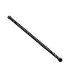 tige rideau noire métal acier carbone respectueuse environnement moderne balcon salle bain