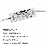 pilote led 300ma 12v 120v 240v blanc rectangulaire industriel certifié ccc fcc rohs
