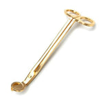 ciseaux bougie plateau moderne noir argent or rose gold geometrique