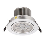 Spot LED argenté intensité variable 3W 4W 7W transformateur modernes clips