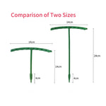 support plante vert moderne 24cm 14cm 16grilles 16tiges insertion trous carrés