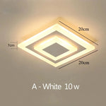 plafonnier led moderne blanc noir carré géométrique minimaliste éclairage quotidien 249 2000 lumens autonome