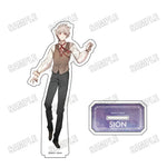 figurines collection anime personnages stylisés détaillés noir beige gris blanc vert rouge marron neutre