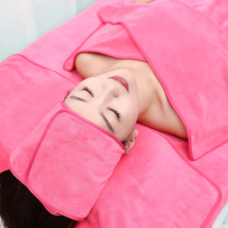 serviettes microfibre douces marron rose bleu blanc gris velours modernes absorbantes