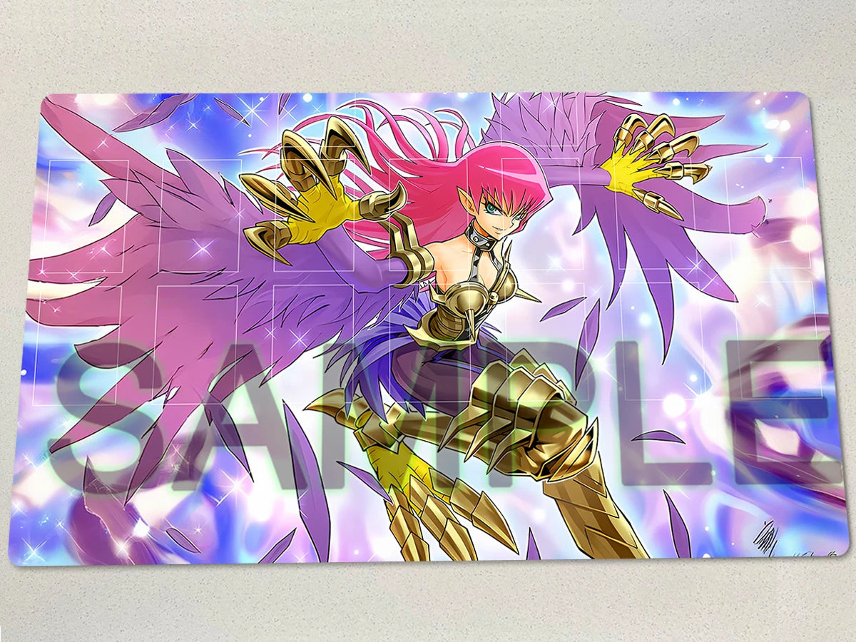 tapis jeu animes couleurs vives violet rose doré noir tapis caoutchouc brillant fantaisie souris