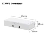 câble plat électrique caché audio led cœurs cuivre pur adhésif 10m 17awg 22awg