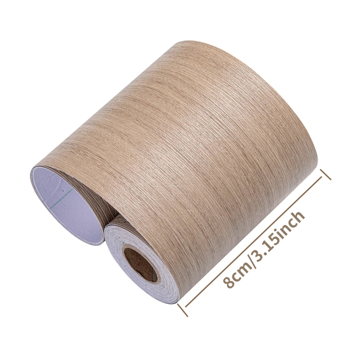 autocollants muraux imitation grain bois moderne ruban adhésif décoratif beige gris noir salon chambre