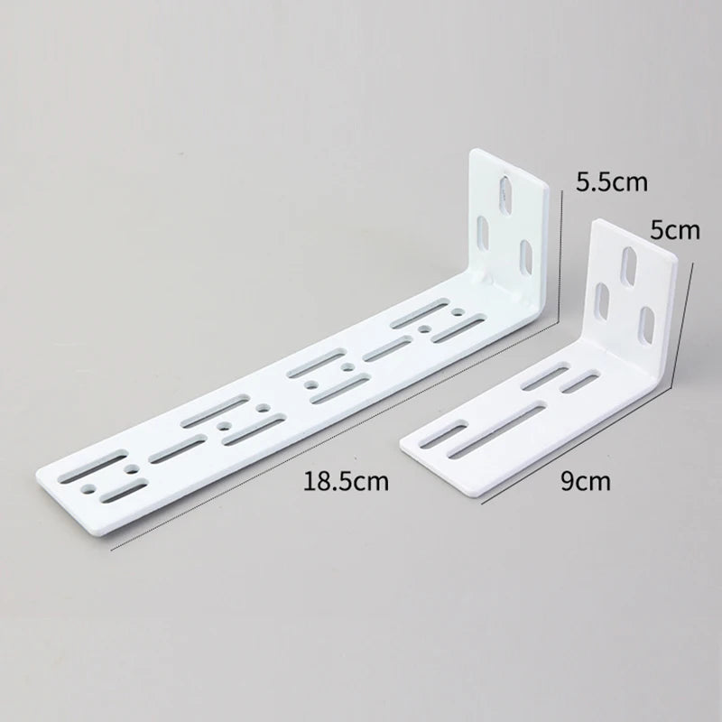support mural blanc moderne fixe rideaux tringle automatique double simple