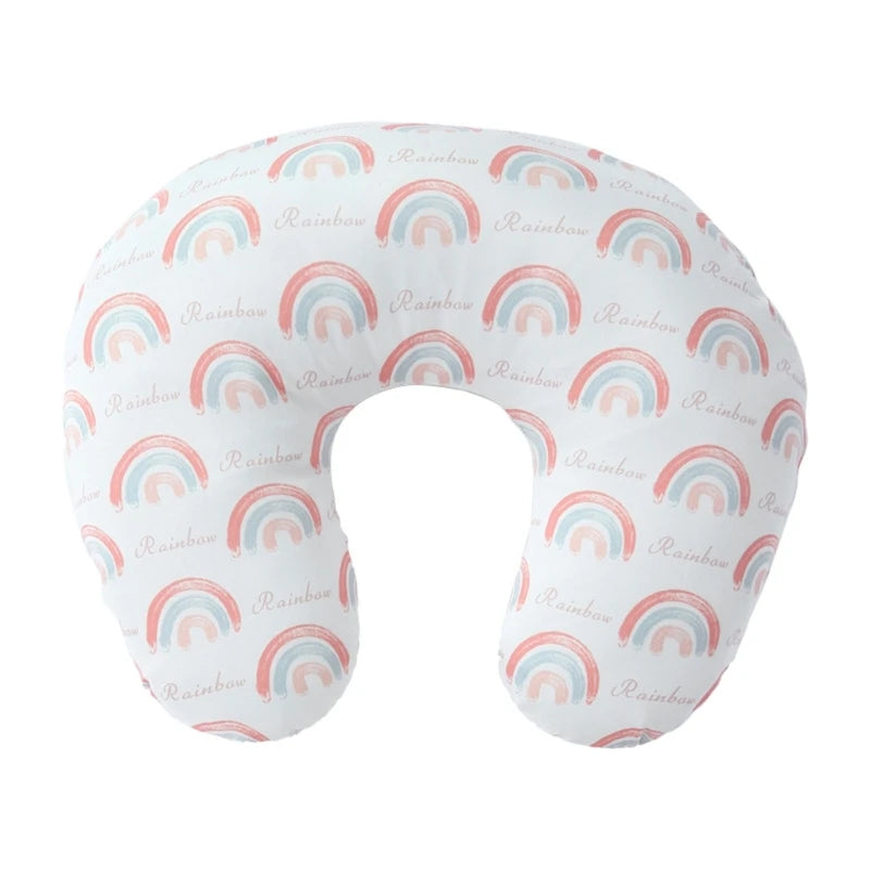 coussin voyage ergonomique forme coton motif fleurs animaux voyage confort bébé enfant