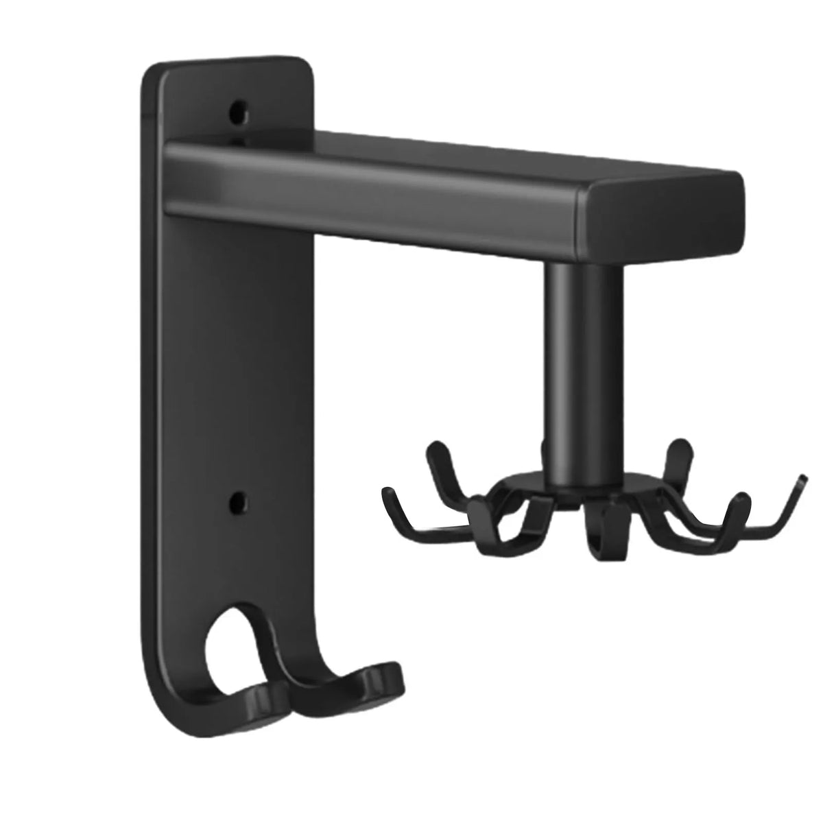 porte couverts mural multifonction noir blanc moderne crochets pinces porte verres rotation