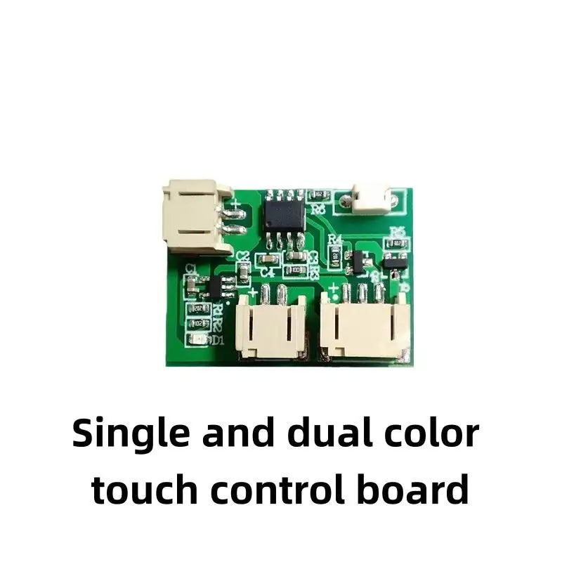 lampe led vert électronique circuit imprimé usb charge batterie indicateur tactile chambre