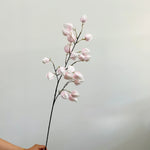 bouquet artificiel orange bleu rouge vert feuilles coeurs moderne intérieur decoration 98CM