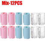 clips vêtements bleu clair rose adhésifs modernes pratiques 12pcs 3pcs 6pcs